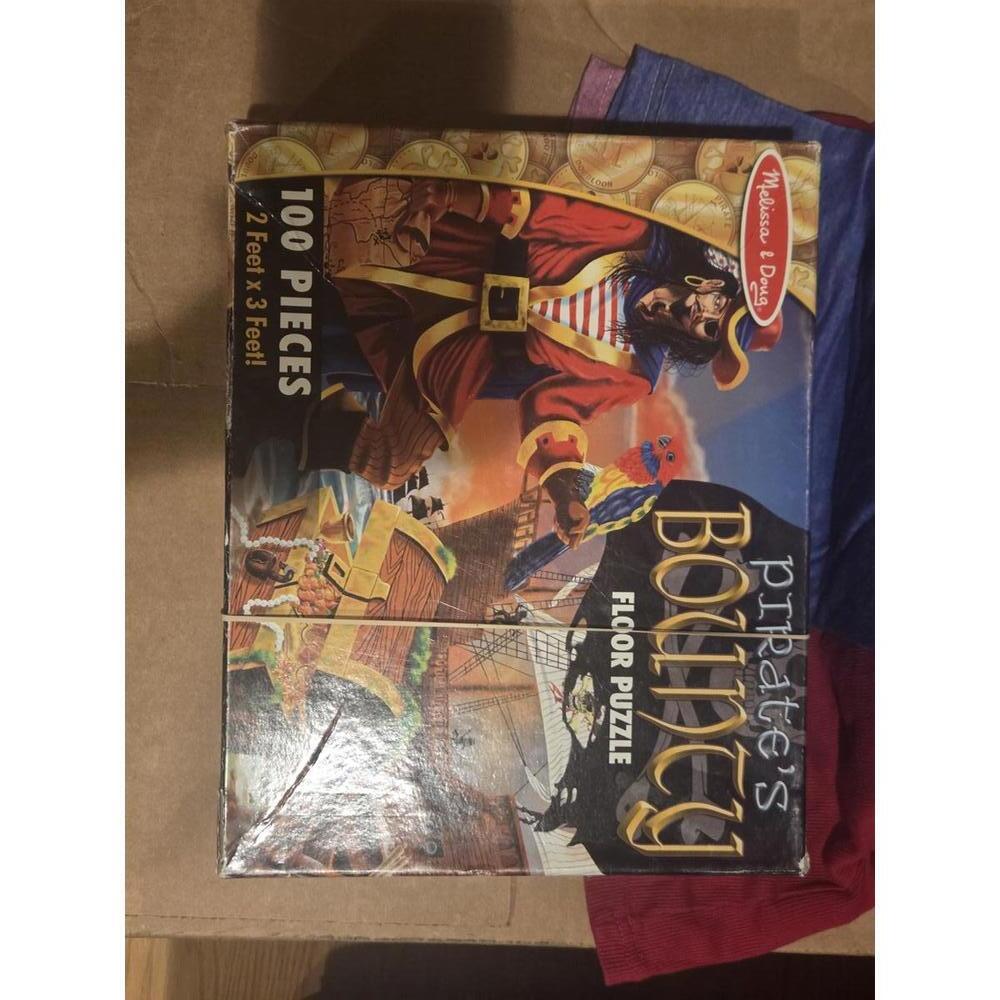 Melissa & Doug Pirate's Bounty Floor Puzzle 100 Pieces